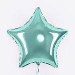 F Шар Звезда 18''/46 см, бирюзовый тиффани (БГ-15)