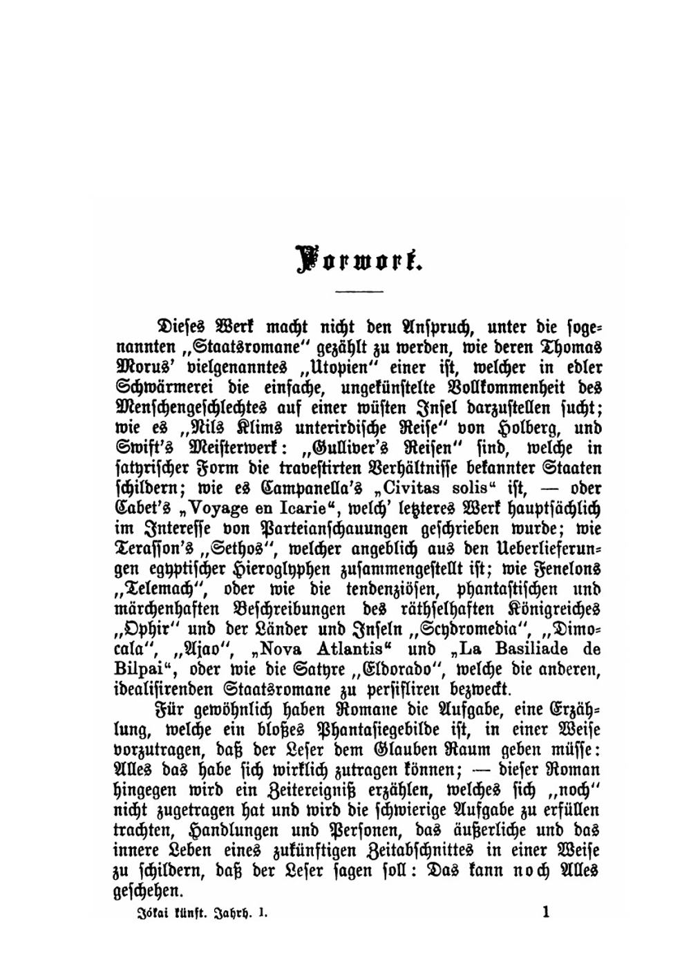 Der Roman Des Künftigen Jahrhunderts. Volumes 1-2 | Maurus Jókai