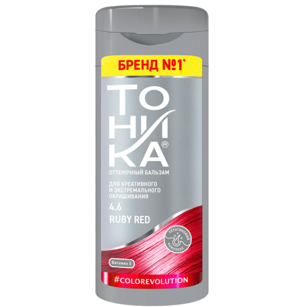 Оттеночный бальзам Тоника 4.6  Ruby Red 150 мл