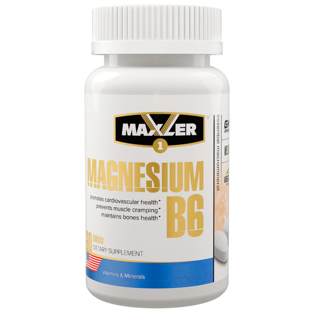 Maxler Magnesium B6 (60 таб.) [M]