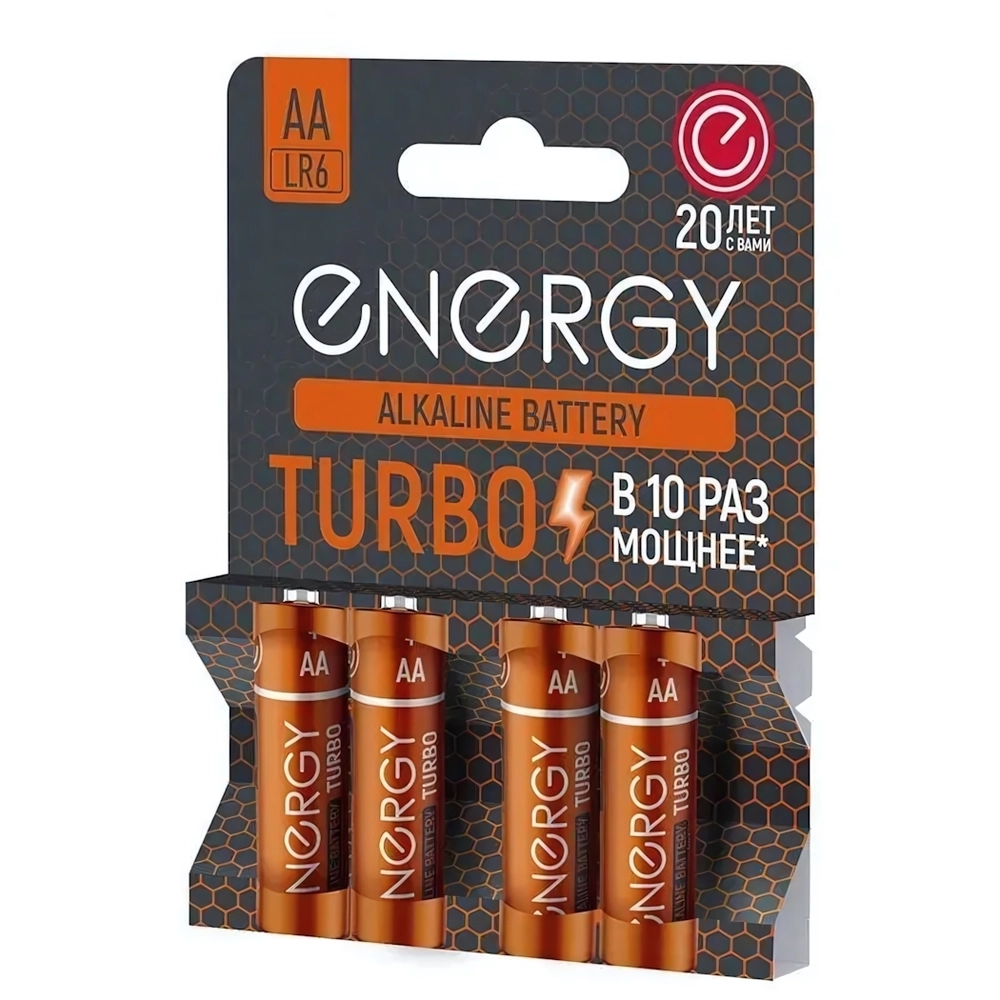 Батарейка алкалиновая Energy Turbo LRB (AА)