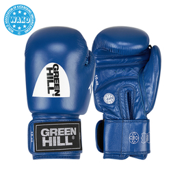 BGT-2010w Боксерские перчатки TIGER WAKO Approved синие