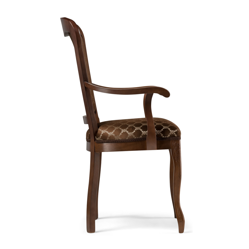 Стул деревянный Woodville Клето орех, коричневый, ножки орех