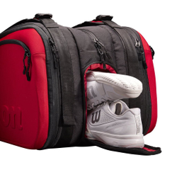 Теннисная сумка Wilson Super Tour 15 PK Clash V2.0 - Red