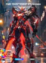 17.3" Портативный монитор с магнитным чехлом Uplays K8 FHD IPS 1920x1080, 144 Гц