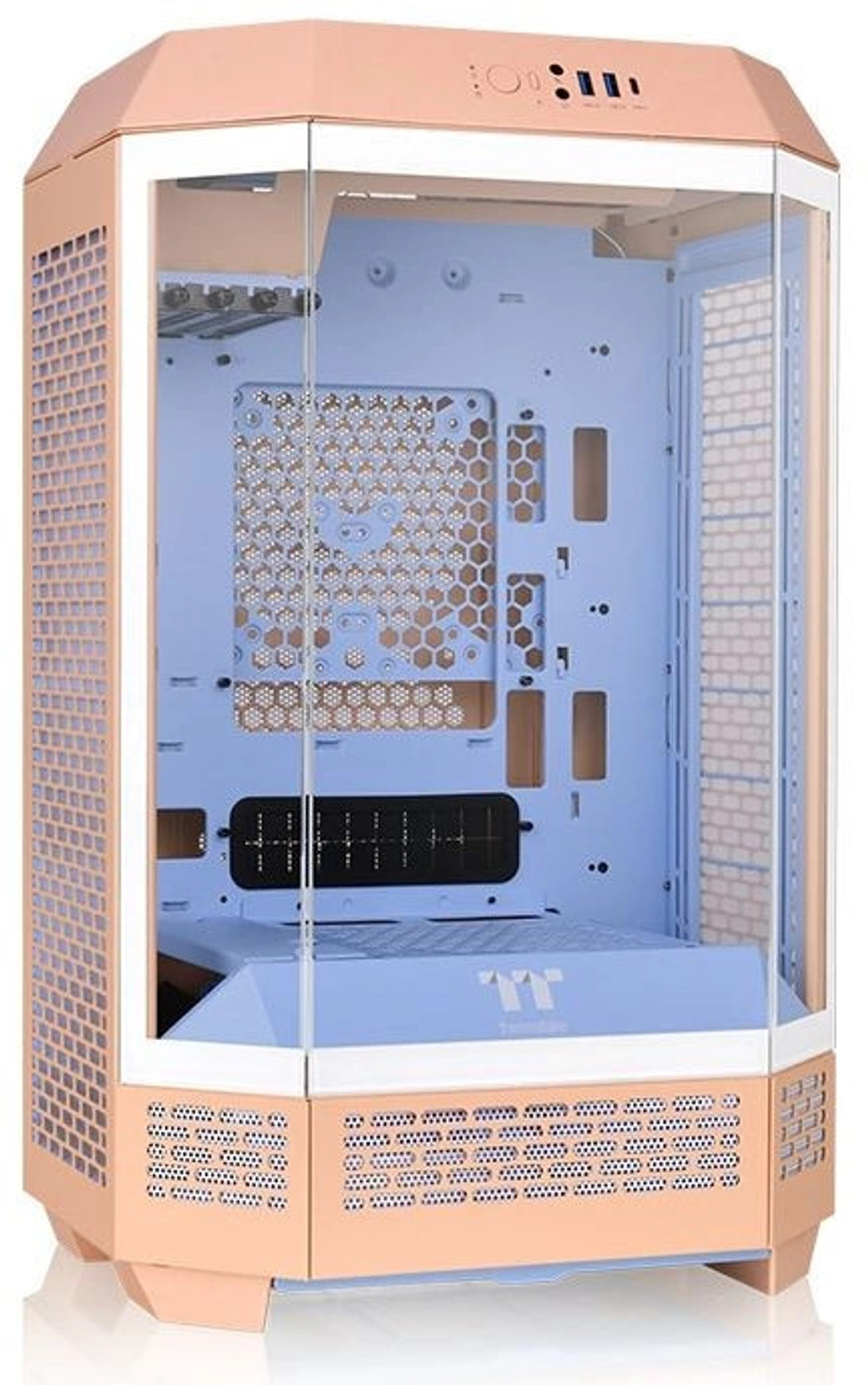 Корпус mini-ITX Thermaltake The Tower 300 PEACH Fuzz