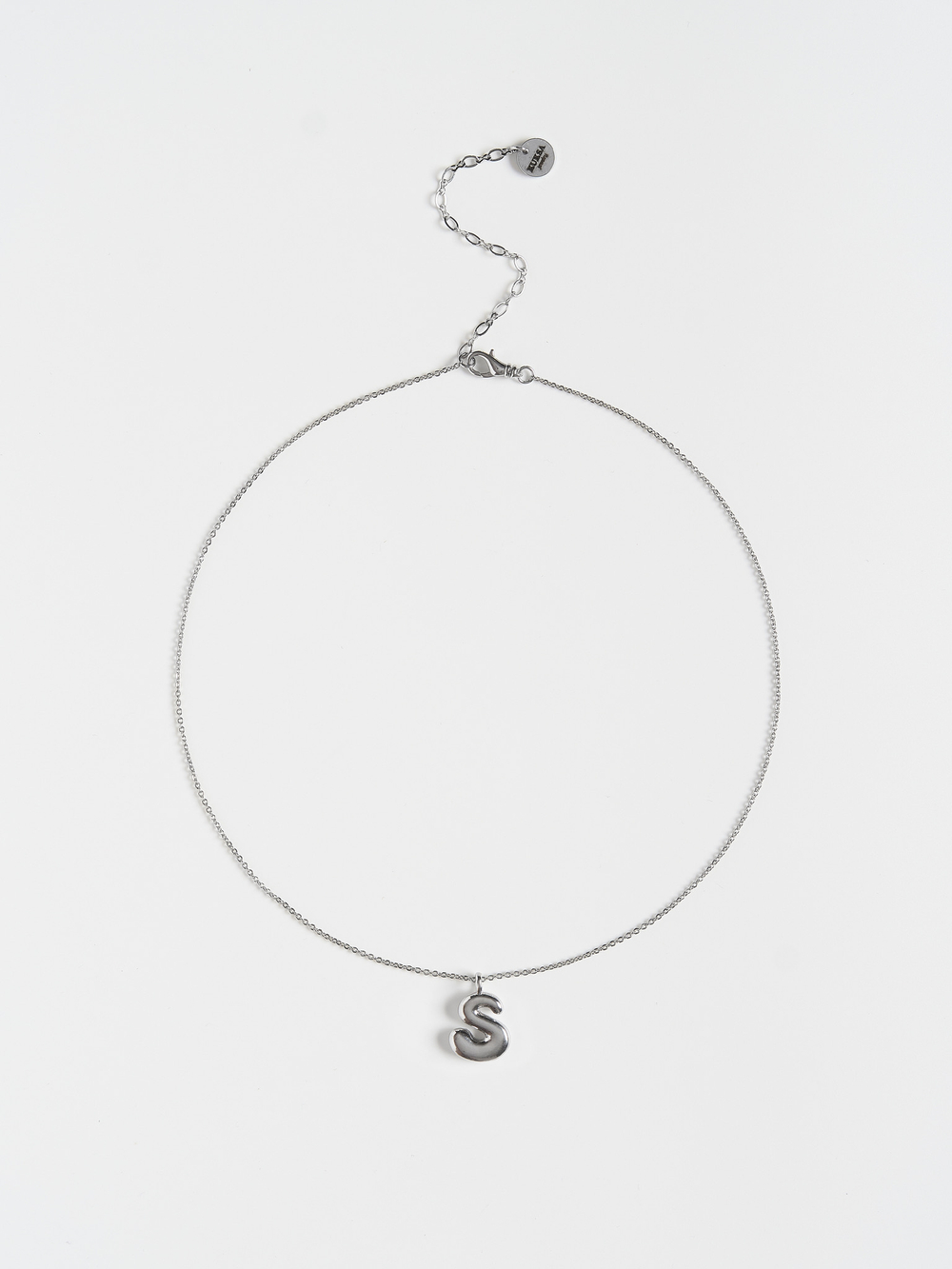 Колье "Simple words S" Silver