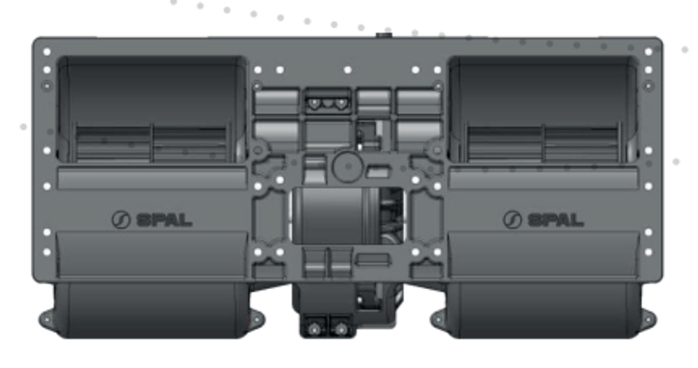 Вентилятор SPAL 020-ABL313P/N-95 радиальный 12В