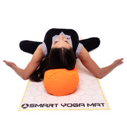 Болстер для йоги из гречихи разных размеров Рамайога