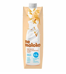 НАПИТОК ОВСЯНЫЙ КЛАССИЧЕСКИЙ ЛАЙТ 1Л NEMOLOKO