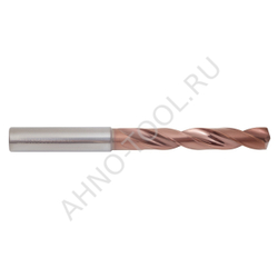 Сверло  9.0мм  твердосплавное 5D без подвода СОЖ. SP-X800050900 VHM AHNO по стали, чугуну, нерж. и ж