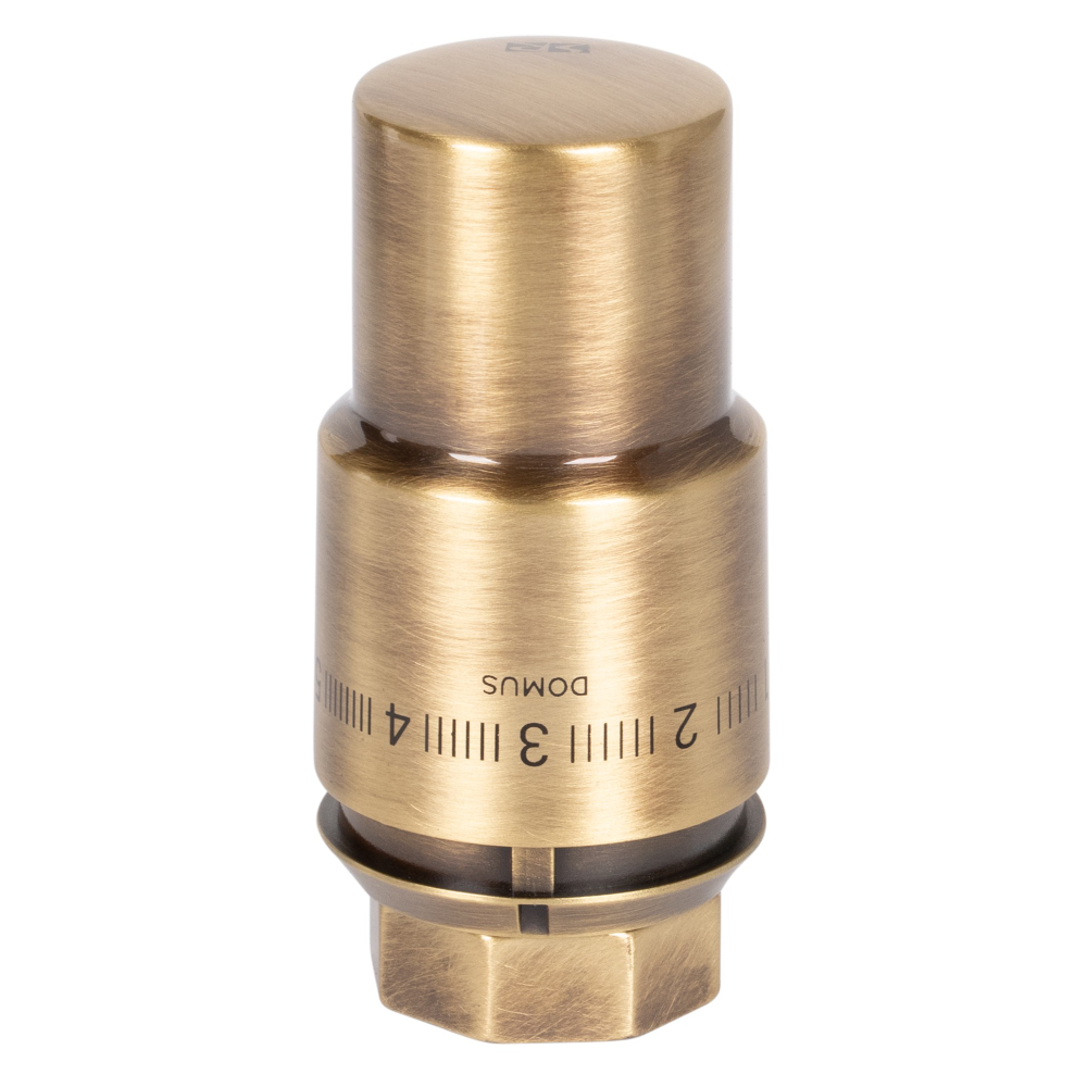 Термоголовка жидкостная Royal Thermo Design PRO М30х1,5 (бронза)