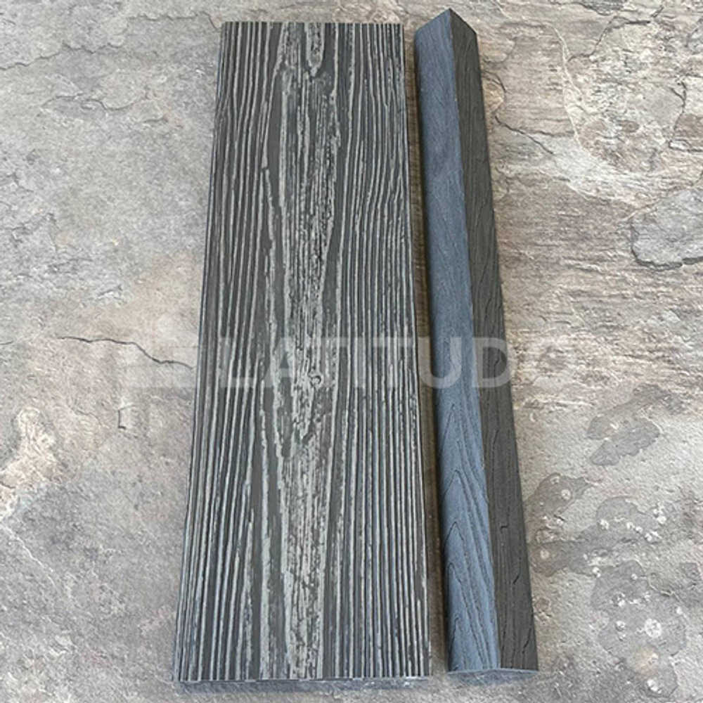 Террасная доска EasyDecking Wood-X 146х23х3010 Серый Микс