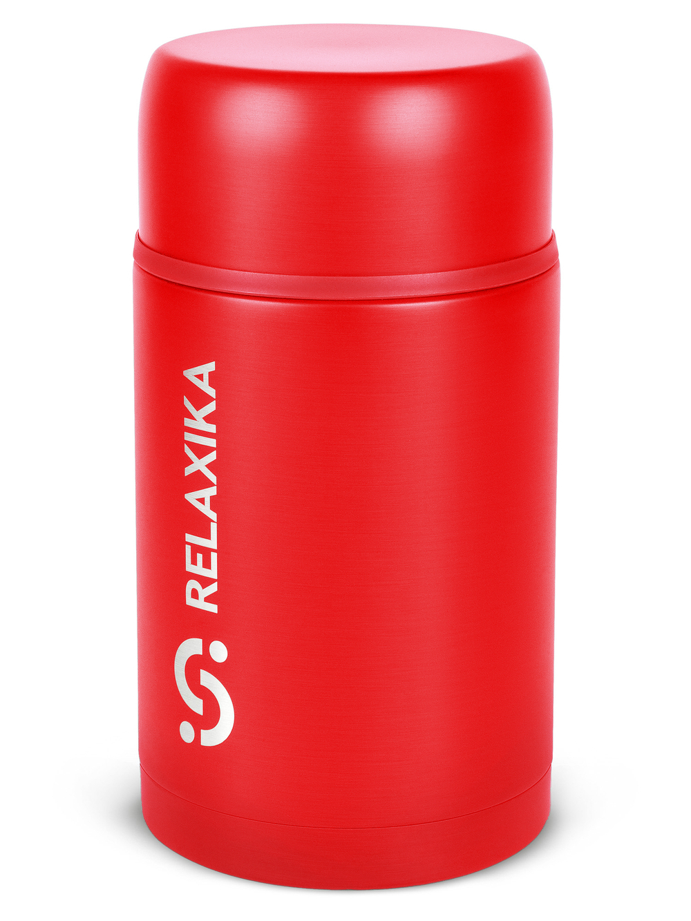 Термос для еды Relaxika 301 (1 литр), красный