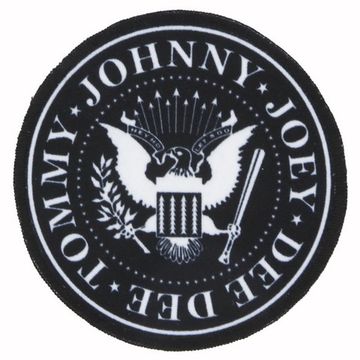 Нашивка Ramones круглая (012)