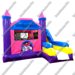 Коммерческий батут "Башня розовой феи", 4*3*4 м