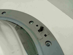 WKB61041PTMSC кт195 Люк в сборе для стиральной машины Beko WKB61041PTMSC б/у