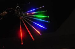 Комплект "Тающие сосульки" 12V.,10 х 0.5м, 480 Led. Супер яркий диод, RGB. LaitCom.