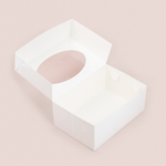 Коробка с овальным окном 235*160*100 мм