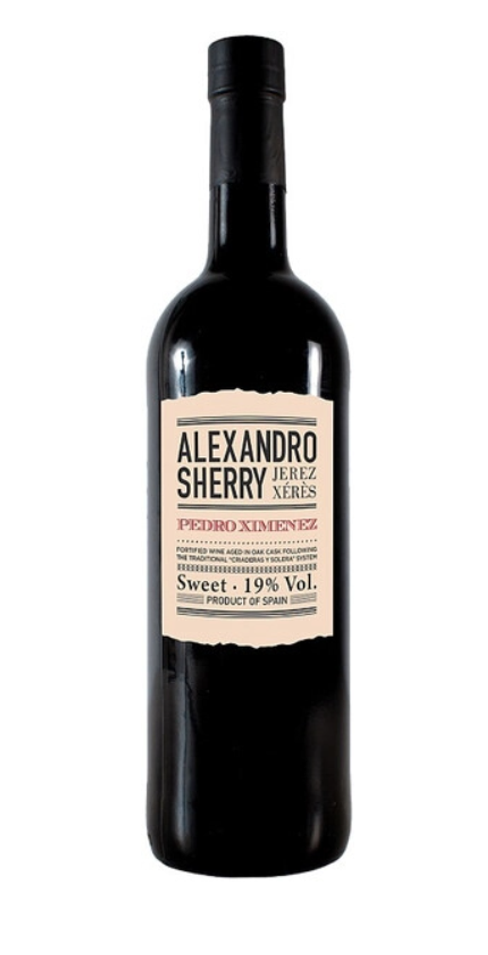 Херес Alexandro Sherry Pedro Ximenez, 0.75 л