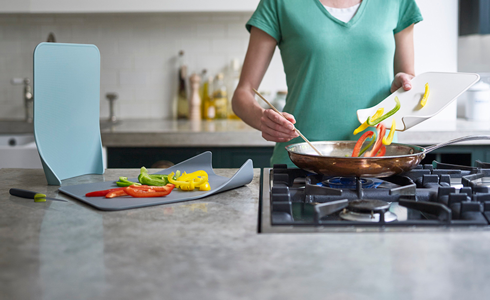 Набор из 3 разделочных досок Nest опал