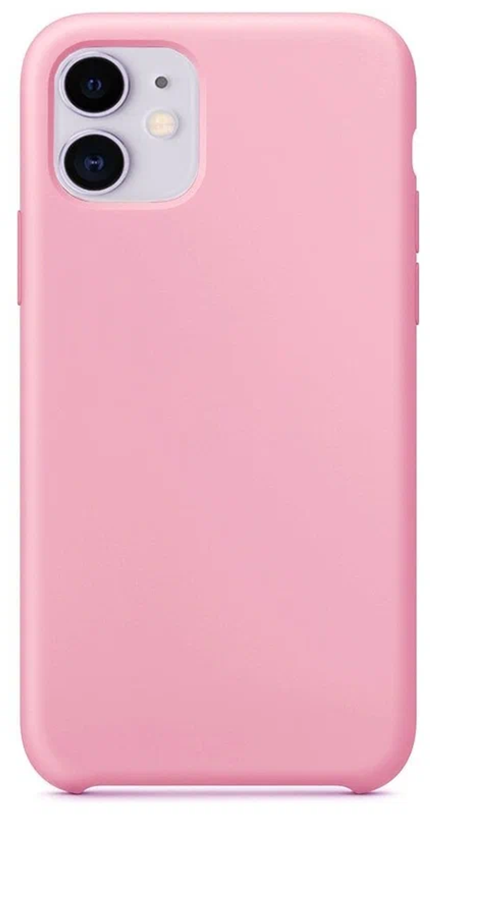 Накладка iPhone 11 силикон Pink Fashion