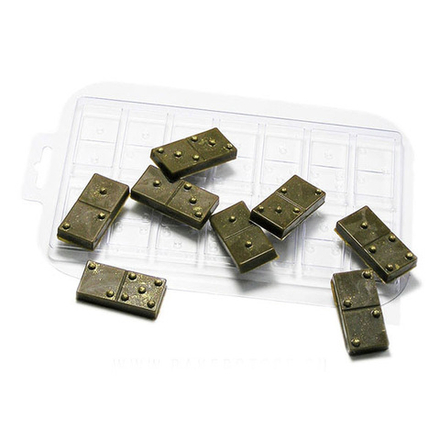 Форма для шоколада ДОМИНО, пластик