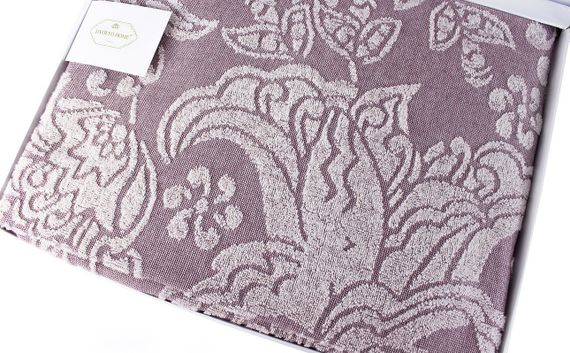 Покрывало пике  FLAVIA лиловый TIVOLYO HOME Турция