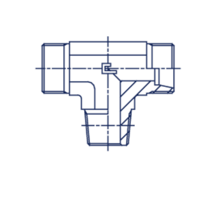 Штуцер FTC DS16 NPT 1/2 (корпус)
