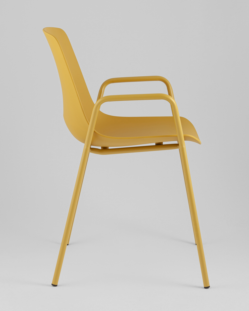 Стул Kaira пластик горчичный