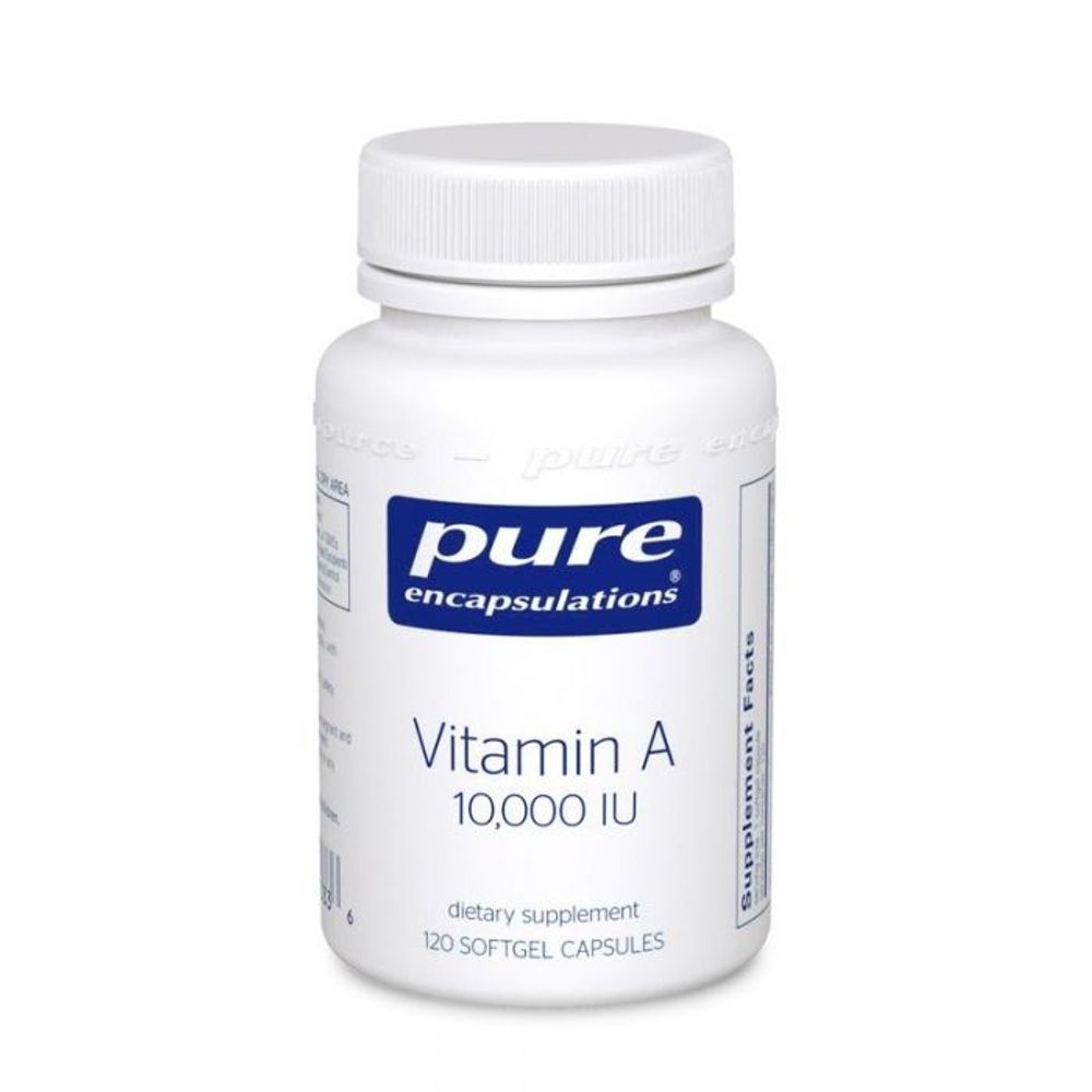 Pure Encapsulations Vitamin A 10000 IU 120 caps