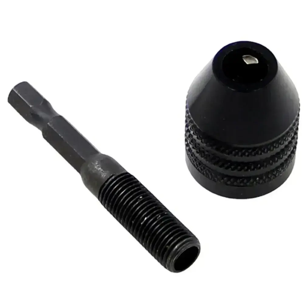 Патрон на шуруповерт для сверл, быстрозажимной с шестигранным хвостовиком 0,3-8 мм