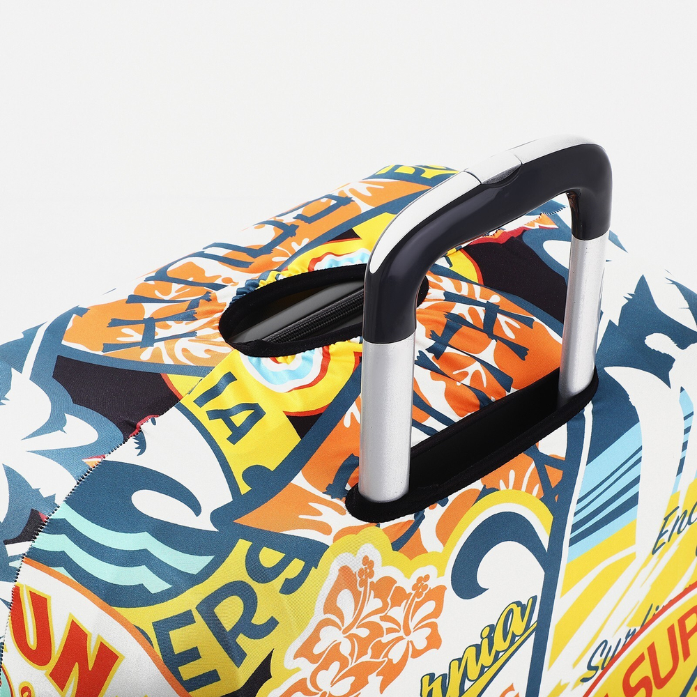 Чехол на чемодан 20", цвет разноцветный, 9436420