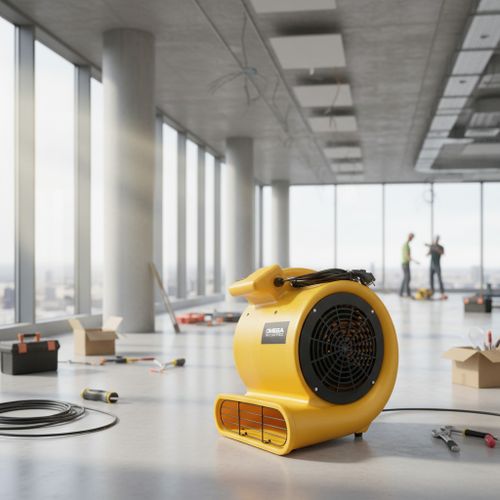 Вентилятор радиальный центробежный CD 4000 Omega Air Control - [для полов / 2060 куб. в час]