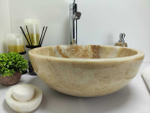 Раковина из оникса Bowl Yellow TinLip BO-60331 40*40*15