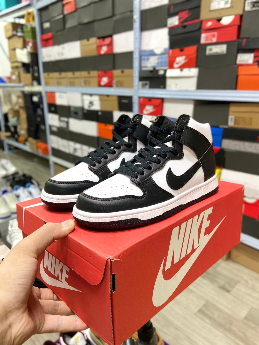 Купить Nike Dunk High Panda (2021)