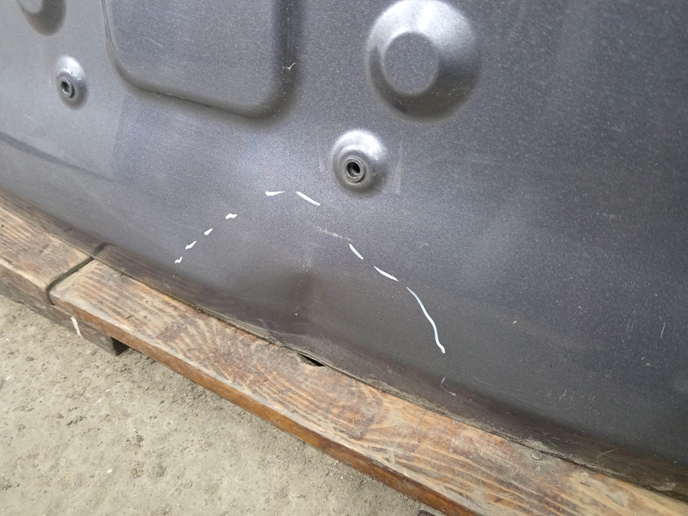 Крышка багажника Chery Tiggo 8 Pro Max 23-нв Б/У Оригинал 552000306AADYJ