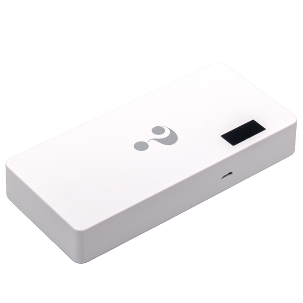 Аккумулятор внешний универсальный Wisdom YC-YDA18 Portable Power Bank 13000mAh white (USB выход: 5V 1A &amp; 5V 2.1A)