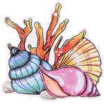 Подвесное украшение «Подводный мир» 9 шт