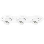 i636164 Светильник INTERO TUBO LED 7W*3 360LM*3 60G БЕЛЫЙ 4000K (217636+217164+217164+217164)