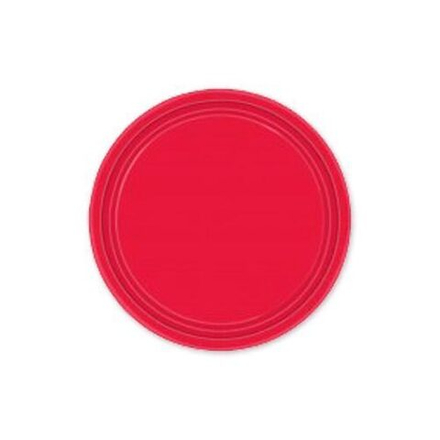 Тарелки Красное Яблоко, 17 см, 8 штук