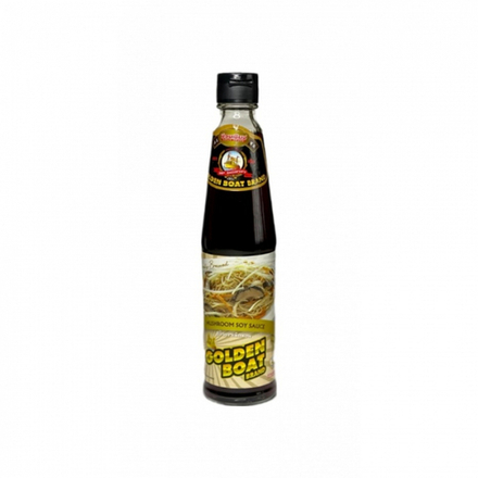 THAI FOOD KING Mushroom soy sauce Грибной соевый соус Премиум Голден Боат 300мл