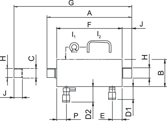 Тянущий домкрат Holmatro HPJ 11 S 15 с пружинным возвратом