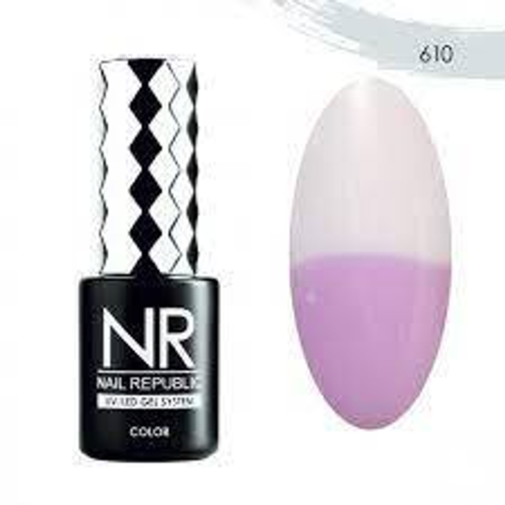Nail Republic Гель-лак 610 Thermo Nude, 10 мл