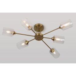 Люстра Rivoli Gill 9188-306 6хЕ27 60Вт модерн | Rivoli