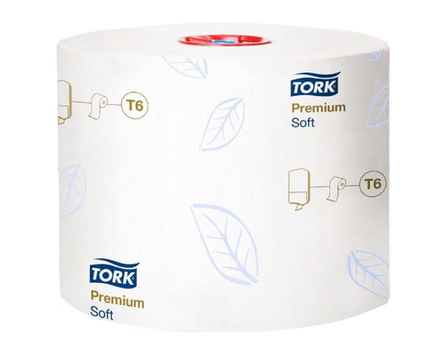 Туалетная бумага Tork Mid-size в рул. 90м Т6 (27) 127520
