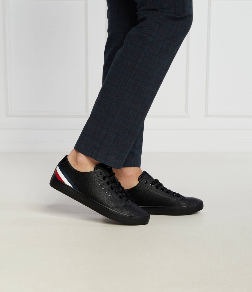 Кроссовки HI VULC CORE LTH Tommy Hilfiger - черный(FM0FM04778)