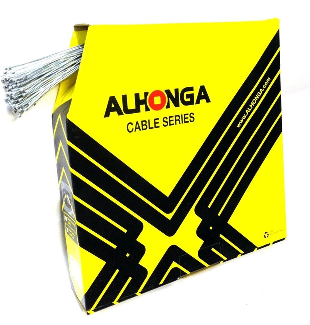 Трос переключения Alhonga МТВ/Road Slick Stainless Steel 2000мм х 1,2мм, шлифованный, нер