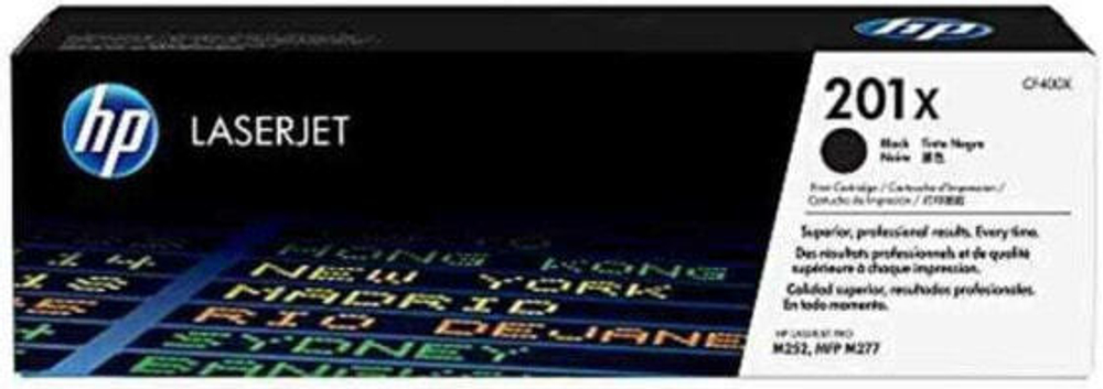 Картриджи Тонер HP 201X Тонер Чёрный