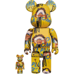 Дизайнерские игрушки BE@RBRICK 1000%400%100% Andy Warhol BASQUIAT 7cm/28cm/70cm, BB-0223